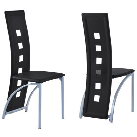 Echo Black Set of 2 Dining Chairs