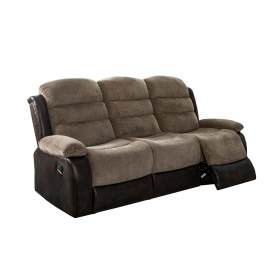 Bradbury Brown Reclining Sofa