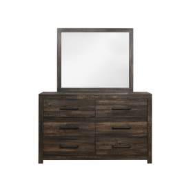 Linwood Brown Dresser and Mirror
