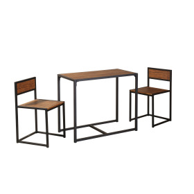 Parker Brown 3PC Dining Set