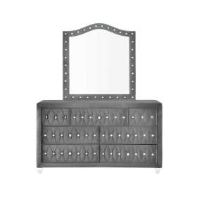 Stella Grey Dresser and Mirror