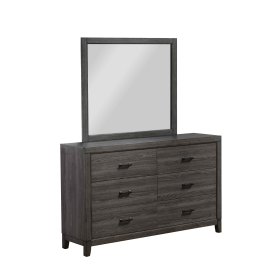 Coleman Grey Dresser and Mirror