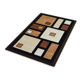 5 x 8 Rima Area Rug - Chocolate