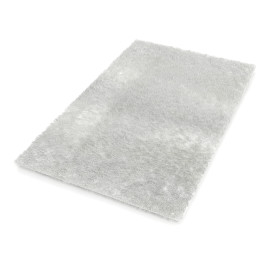 5 x 8 Meilin Shaggy Area Rug - White