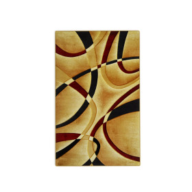 5 x 8 Premium Area Rug - Burgundy