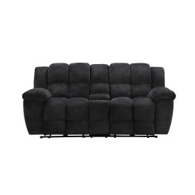 Victor Grey Reclining Loveseat