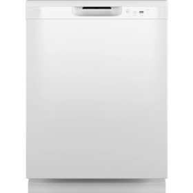 GE GDF460PGTWW Dishwasher with Front Controls in white