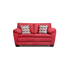 Adobe Red Loveseat