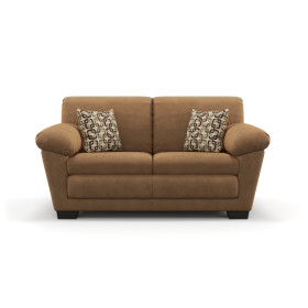 Adobe Camel Loveseat