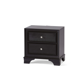 Brooklyn Black Nightstand