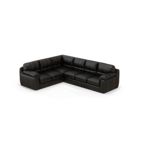Kiser Black 2-Piece Sectional
