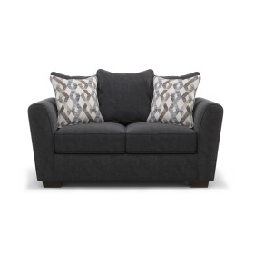 Surge Smoke Loveseat