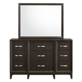 Beaumont Brown Dresser and Mirror
