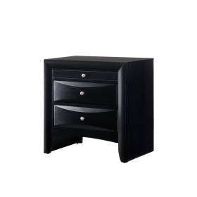 Emily Black Nightstand