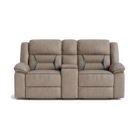 Acropolis Grey Reclining Loveseat