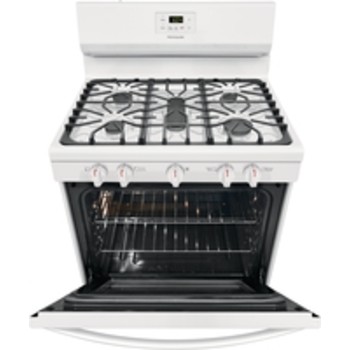 Frigidaire FCRG3052AW  30" 5 Cu. Ft. Gas Range in White