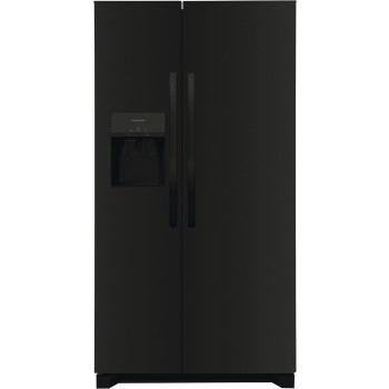 Frigidaire FRSS2623AB 25.6 Cu. Ft. 36" Side by Side Refrigerator in Black