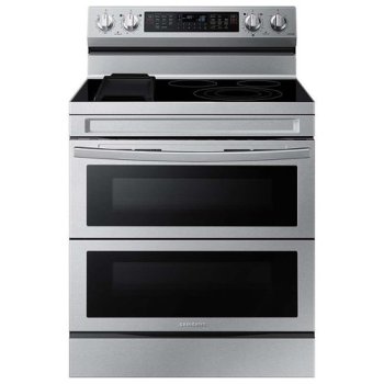 Samsung NE63A6751SS/AA Samsung Smart Freestanding Electric Range with Flex Duo™, No Preheat Air Fry & Griddle in Stainless Steel