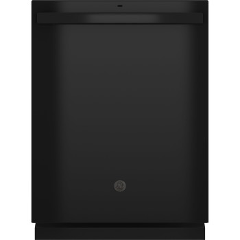 GE GDT630PGRBB 24 Inch Fully Integrated Dishwasher in Black Slate