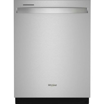 Whirlpool WDT740SALZ 24" Top Control Built-In Dishwasher in Stainless Steel