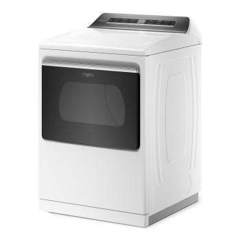 Whirlpool WED8127LW 7.4 cu. ft. Top Load Electric Dryer in White