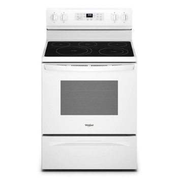 Whirlpool WFE550S0LW 30 in. 5.3 cu. ft. Electric Range in White