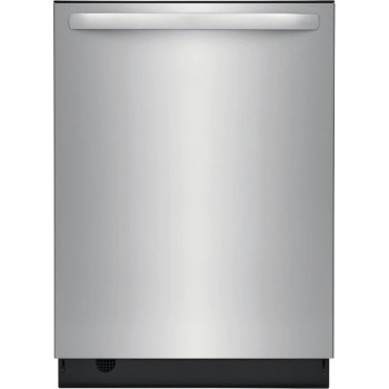 Frigidaire FDSH450LAF 49-Decibel Top Control 24-in Built-In Dishwasher in Stainless Steel