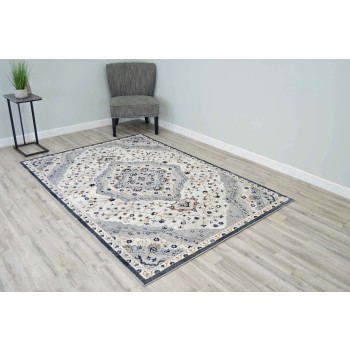 5' x 8' Cabana Area Rug - Grey