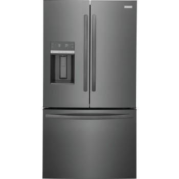 Frigidaire FRFS2823AD 36 Inch French Door Refrigerator with 27.8 Cu. Ft. Capacity in Black Stainless Steel