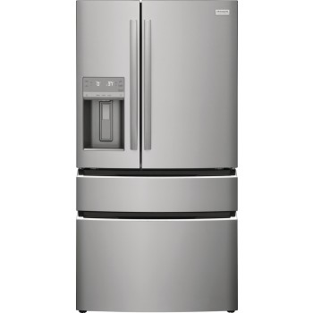 Frigidaire Gallery GRMC2273CF 21.5 Cu. Ft. Counter-Depth 4-Door French Door Refrigerator in Stainless Steel