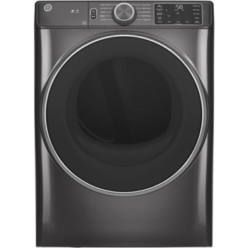 GE GFD55ESPRRS 7.8 cu. ft. Capacity Smart Front Load Electric Dryer in Sapphire