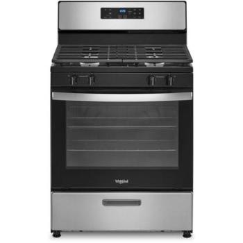 Whirlpool WFG320M0MS 5.1 Cu. Ft. Freestanding Gas Range in Stainless Steel