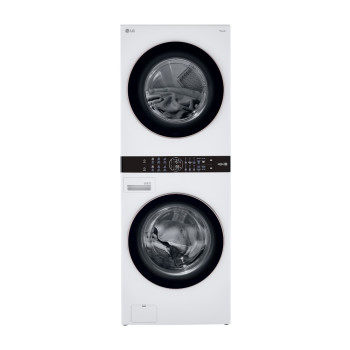 LG WKE100HWA Single Unit Front Load LG WashTower in White