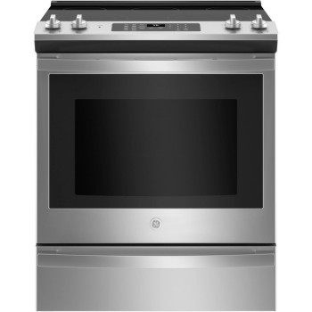 GE JS760SPSS 30" Slide-In Electric Convection Range with No Preheat Air Fry