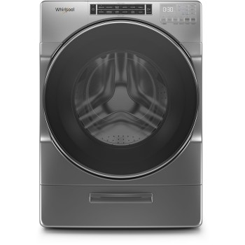 Whirlpool WFW862CHC 4.3 Cu. Ft. Closet Depth Front Load Washer in Chrome Shadow