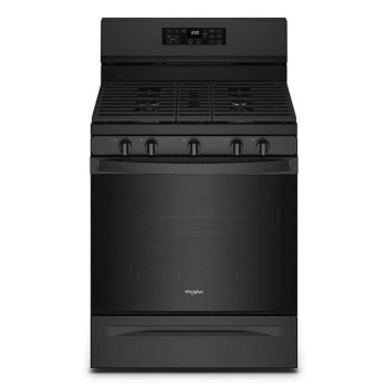 Whirlpool WFG550S0LB 5.0 Cu. Ft. Gas Range in Black