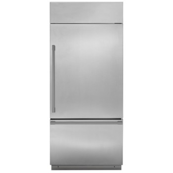 Monogram® ZICS360NVRH 36" 21.3 Cu. Ft. Built-In Bottom-Freezer Refrigerator