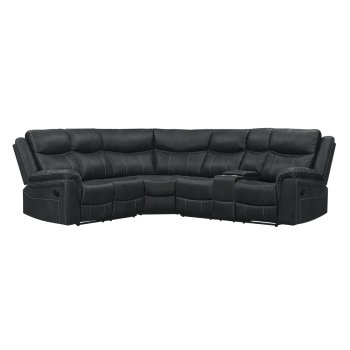 Jackson Grey 3 Piece Reclining Sectional