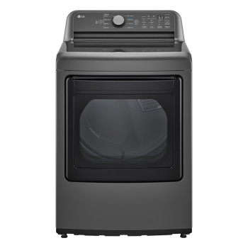 LG DLG7151M 27" 7.3 Cu. Ft. Gas Dryer in Middle Black