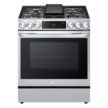 LG LSDL6336F 6.3 Cu. Ft. Slide-In Gas Range in Fingerprint Resistant Stainless Steel