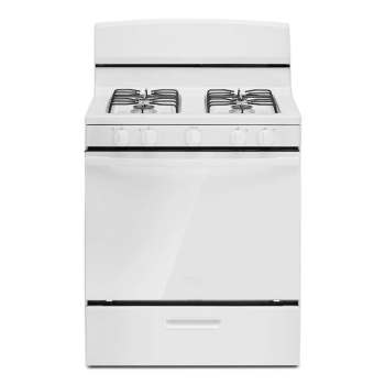 Amana AGR4203MNW 30" 5.0 Cu. Ft. Freestanding Gas Range in White