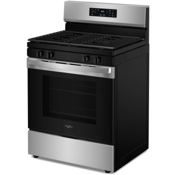 Whirlpool WFGS3530RS 5.0 Cu. Ft. Freestanding Gas Range in Stainless Steel