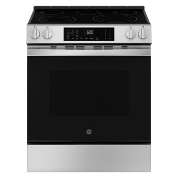 GE GRS600AVFS  5.3 Cu. Ft. Slide-In Electric Range in Fingerprint Resistant Stainless Steel