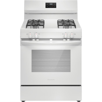 Frigidaire FCRG3051BW 5.1 Cu. Ft. Freestanding Gas Range in White