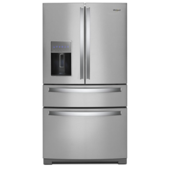 Whirlpool WRMF7736PZ 26 Cu. Ft. 4-Door French Door Refrigerator in Fingerprint Resistant Stainless Steel