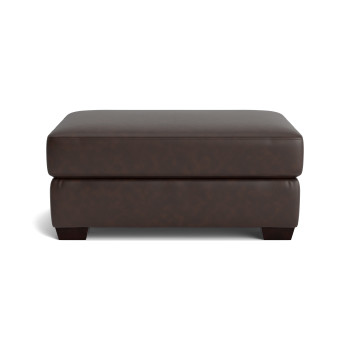 Braden Chocolate Ottoman