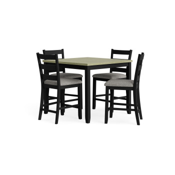 Martin Grey 5 piece Counter Height Dining Set