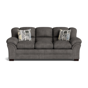 Crushed Grey Sofa