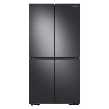 Samsung RF23A9071SG/AA 23 cu. ft. Smart Counter Depth 4-Door Flex Refrigerator in Black Stainless Steel