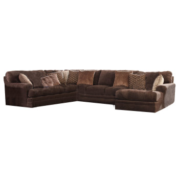 Mammoth Chocolate 3-piece Sectional